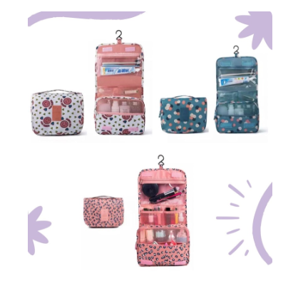 Miniatura 4 de COSMETIQUERA ORGANIZADOR EXPANDIBLE ROSA